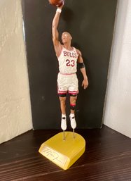 Rare Michael Jordan Upper Deck Statue With Display Stand