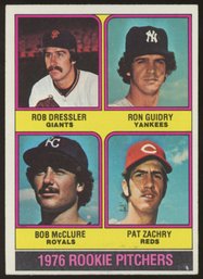 1976 TOPPS BASEBALL RON GUIDRY ROOKIE