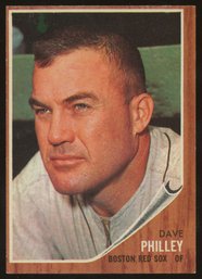 1962 TOPPS BASEBALL #542 DAVE PHILLEY
