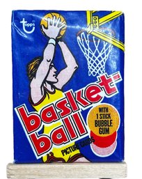1977 TOPPS BASKETBALL WAX PACK FACTORY SEALED