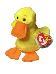 Original Beanie Baby QUACKERS 1993  MINT CONDITION ONE OF THE FIRST! TY