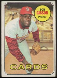 1969 Topps Baseball Bob Gibson