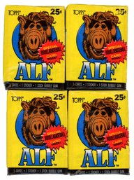 1987 Topps Alf Trading Cards Packs (4)
