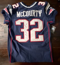 Devin McCourty Signed High End Pro-model On-field Jersey Signed With COA