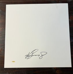 Ken Griffey Jr Autographed Large White Board UDA CERT For Frame Display Use