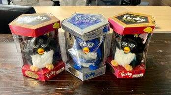 Lot Of 3 Original Furby Toys In Box