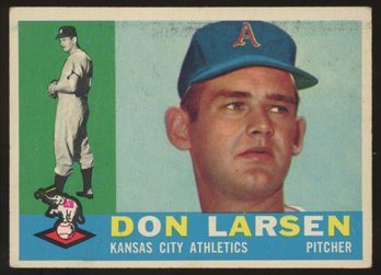 1960 TOPPS BASEBALL DON LARSEN