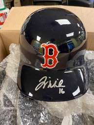 Boston Red Sox Autographed Helmet Lot Of 5 Full Sized ( Will  Middlebrooks)