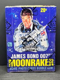 1978 TOPPS MOONRAKER UNOPENED WAX BOX BBCE AUTHENTICATED