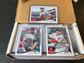 2014 Topps Update Complete Set Mookie Betts Degrom Rookie Baseball Cards