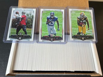 2014 Topps Football Complete Set Adams Carr Beckham Jr Rookies Cards