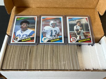 1984 Topps Football Complete Set Elway Marino Dickerson Rookies Cards