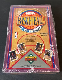 1991 UPPER DECK INAGURAL EDITION SEALED BASKETBALL BOX