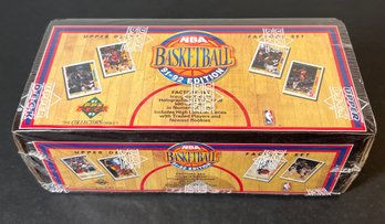 1991 UPPER DECK FACTORY EDITION SEALED BASKETBALL BOX