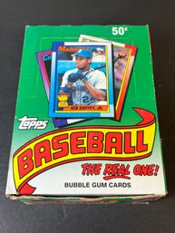 1989 TOPPS SEALED BASEBALL CARD BOX
