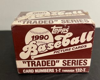 1990 Topps BASEBALL Traded Sealed