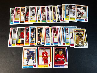 1986 TOPPS HOCKEY LOT