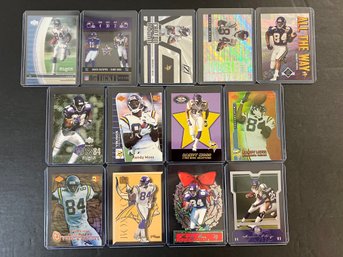 1998 RANDY MOSS ROOKIE CARDS WITH REFRACTORS & SP FOOTBALL CARDS