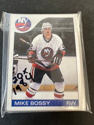 20x 1984 TOPPS MIKE BOSSY HOCKEY CARDS PACK FRESH