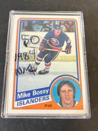 50x 1984 TOPPS MIKE BOSSY HOCKEY CARDS