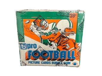 1980 TOPPS FOOTBALL CELLO PACK BOX SEALED BBCE WRAPPED UNOPENED