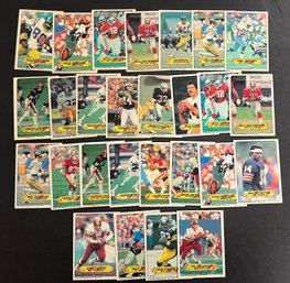 1983 TOPPS STICKERS FOOTBALL CARD LOT