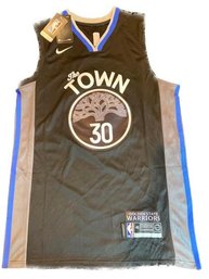 STEPH CURRY NIKE THE TOWN REPLICA JERSEY SIZE LARGE