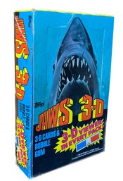 1983 Topps Jaws 3d Trading Cards Box 36 Unopened Packs