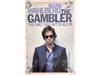 The Gambler - 2014 ORIGINAL AUTHENTIC MOVIE POSTER 40x27 ROLLED TWO SIDED - Rare