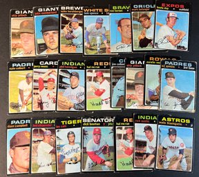 1971 TOPPS BASEBALL LOT