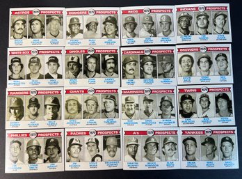 1979 TOPPS BASEBALL ROOKIE LOT