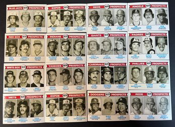 1979 TOPPS BASEBALL ROOKIE LOT