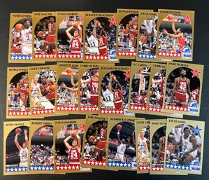 1990 NBA HOOPS ALL-STAR LOT