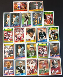 1988 TOPPS FOOTBALL ROOKIES & STARS LOT