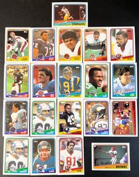 1988 TOPPS FOOTBALL ROOKIES & STARS LOT