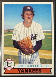 1979 TOPPS BASEBALL JIM HUNTER