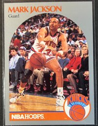 1990 NBA HOOPS MARK JACKSON - ALIBY CARD