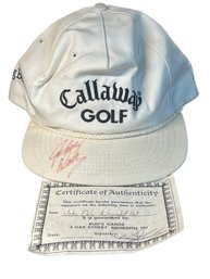 JOHN DALY AUTOGRAPHED HAT WITH COA - PGA