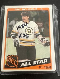 25X 1984 TOPPS RAY BOURQUE PACK FRESH HOCKEY CARDS