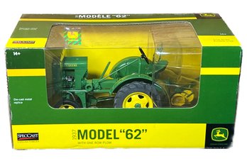 John Deer Model 62 Tractor Die-cast NIB