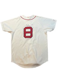 BILL LEE AUTOGRAPHED BOSTON RED SOX JERSEY