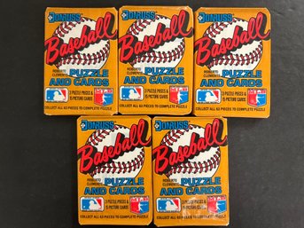 1987 DONRUSS WAX PACK BASEBALL CARD LOT