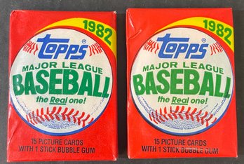 1982 Topps Baseball Packs Factory Sealed
