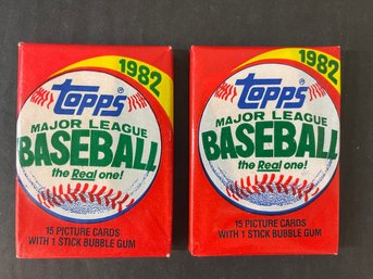 1982 Topps Baseball Packs Factory Sealed