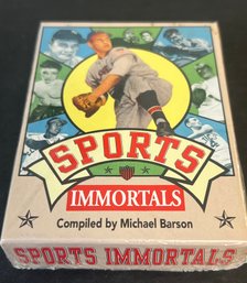 1993 SPORTS IMMORTALS BASEBALL CARD BOX