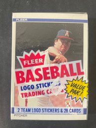 1984 Fleer Baseball Cello Pack Factory Sealed