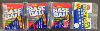 1986 Fleer Baseball Rack Pack Factory Sealed
