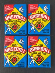1990 Bowman Baseball Packs Factory Sealed