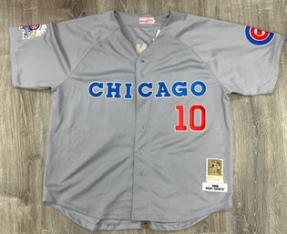 MITCHELL & NESS RON SANTO JERSEY WITH TAGS