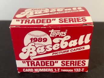 1989 TOPPS TRADED BOX GRIFFEY ROOKIE